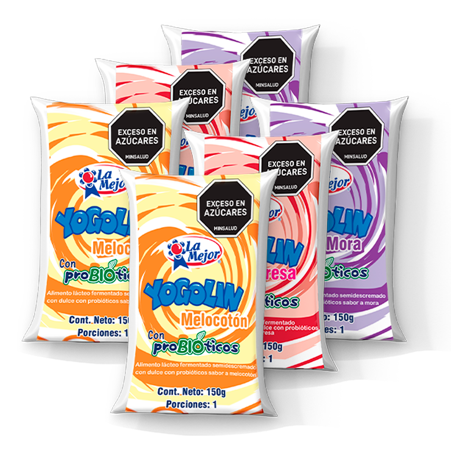 Sixpack Yogolin Bolsa Surtido