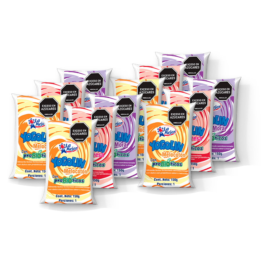 Pack x 12 Yogolin Bolsa Surtido