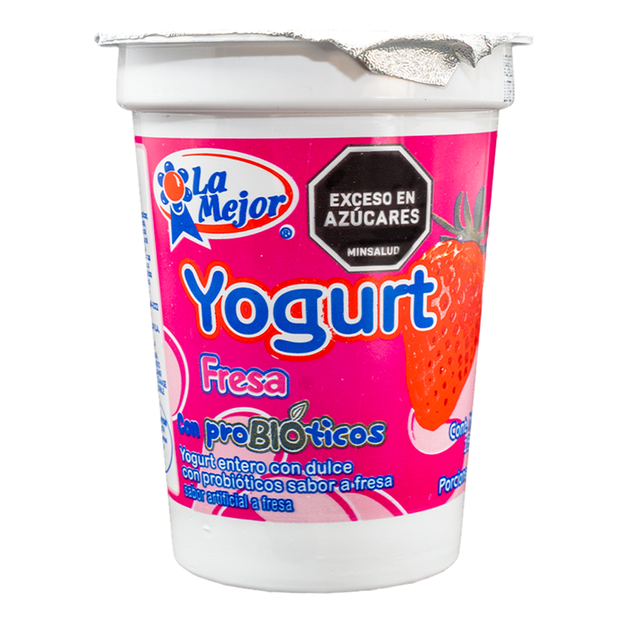 Yogurt Probióticos Fresa