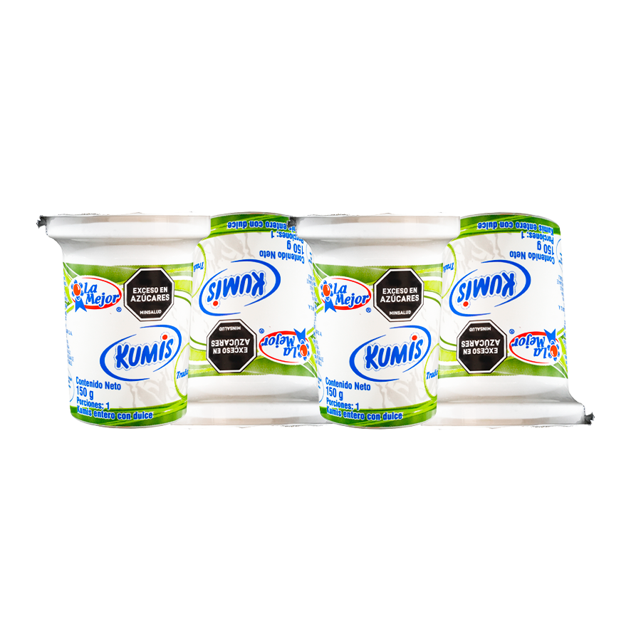 Pack x 4 Kumis 150 ml