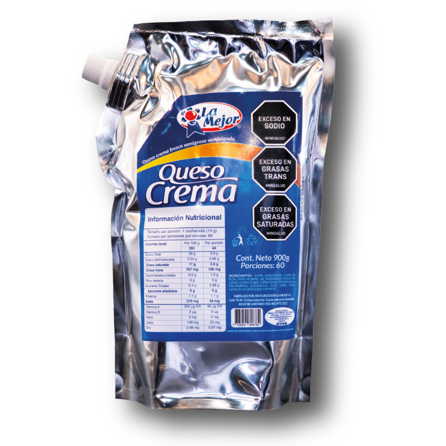 Queso Crema 900 gr