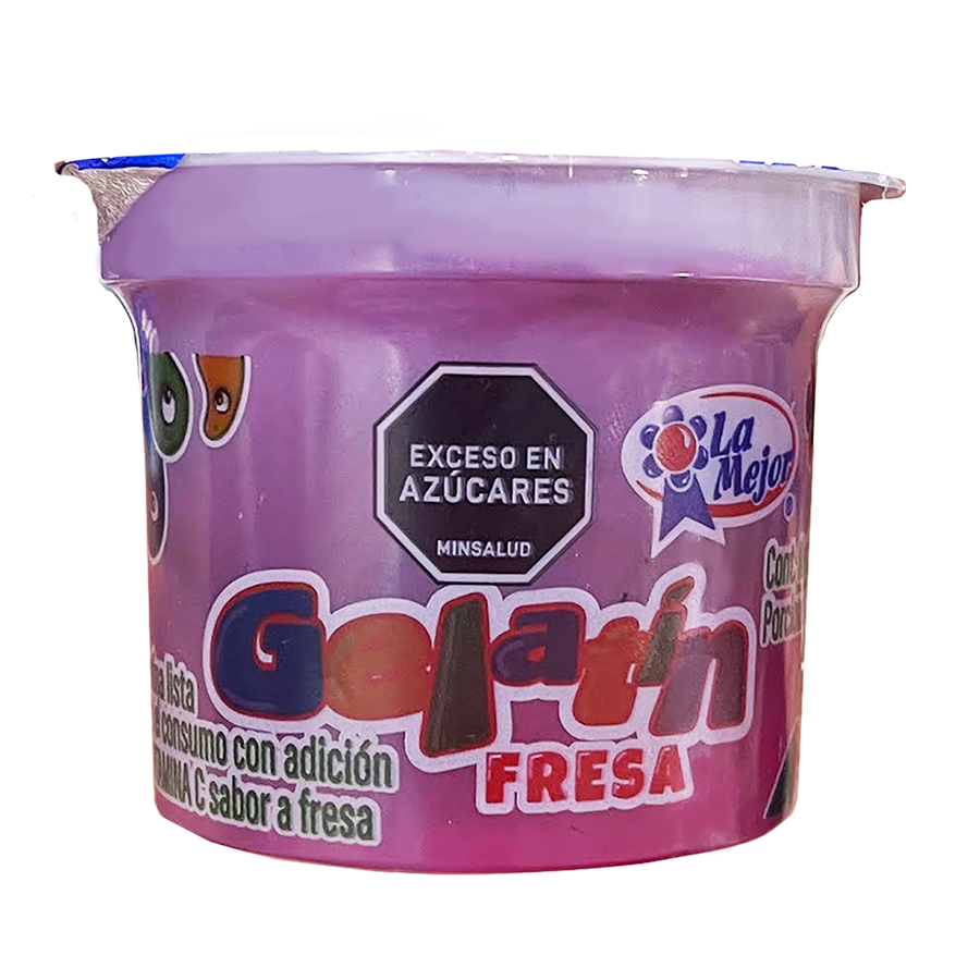 Gelatín 120 gr Fresa