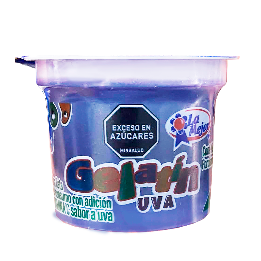 Gelatín 120 gr Uva