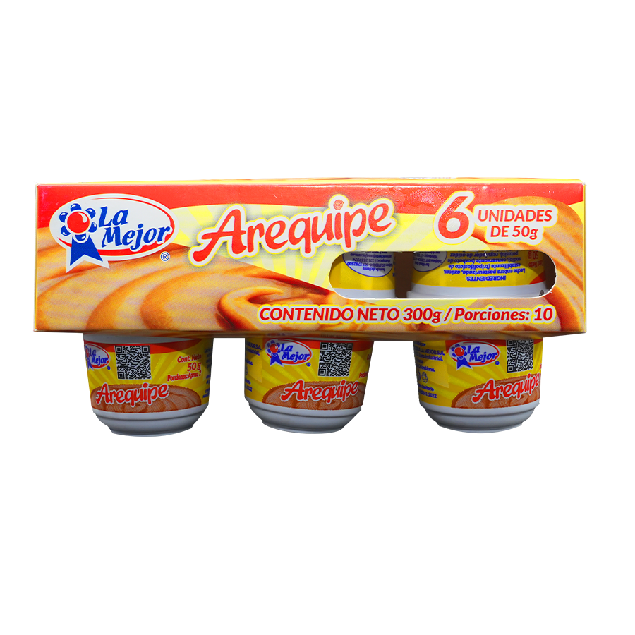 Sixpack de Arequipito 50 gr
