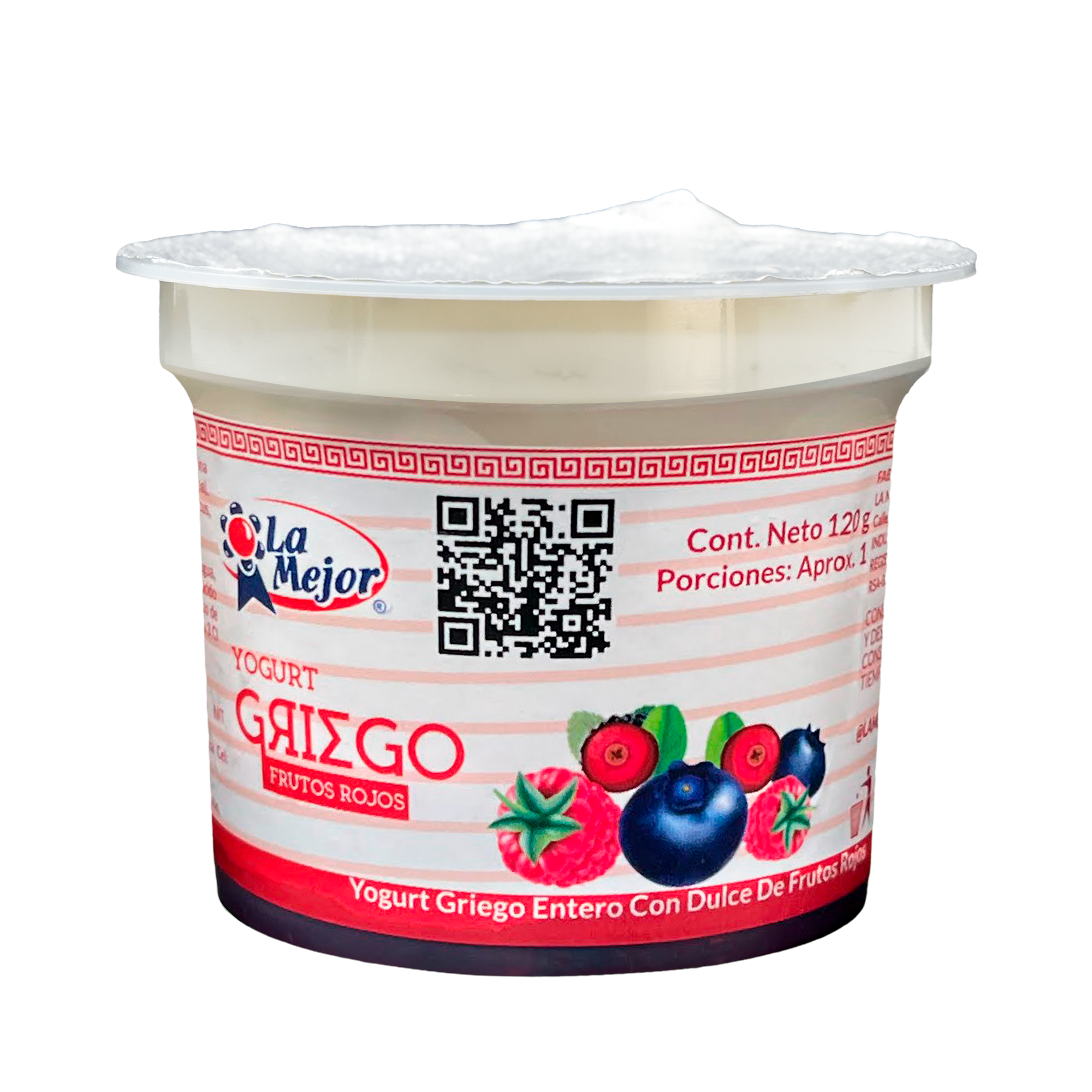 Yogurt Griego Frutos Rojos 120 gr