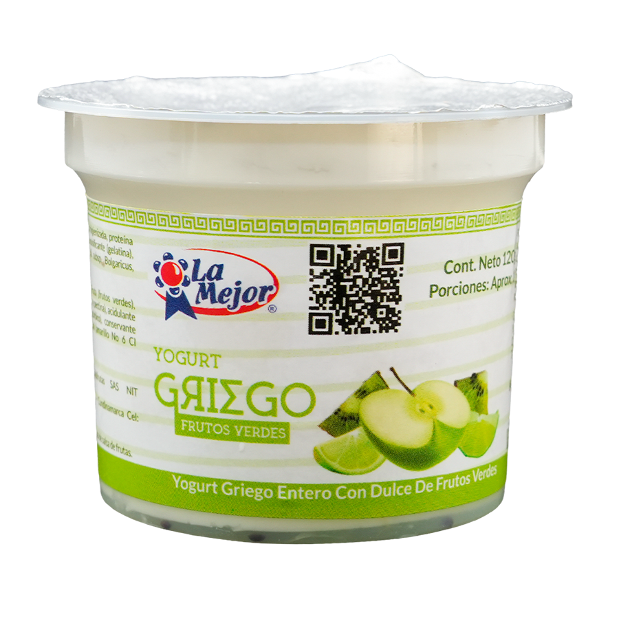 Yogurt Griego Frutos Verdes 120 gr