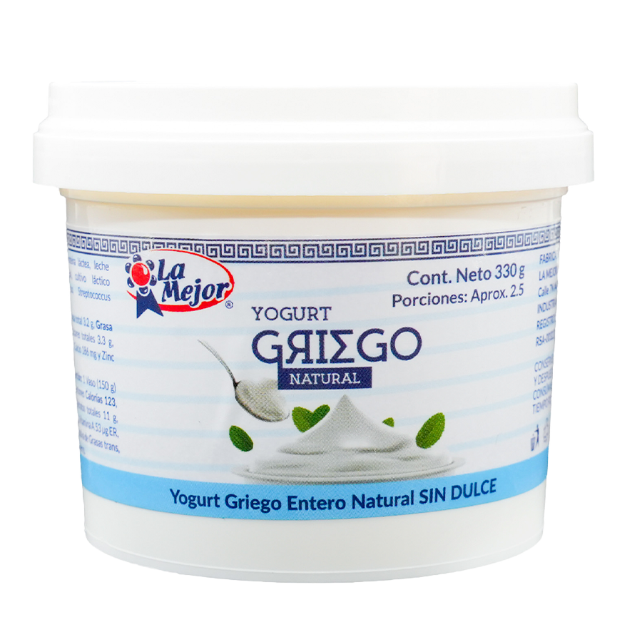 Yogurt Griego Natural 330 gr