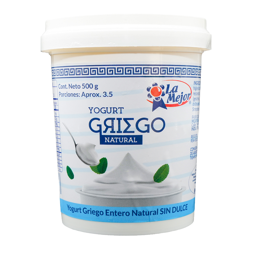 Yogurt Griego Natural 500 gr