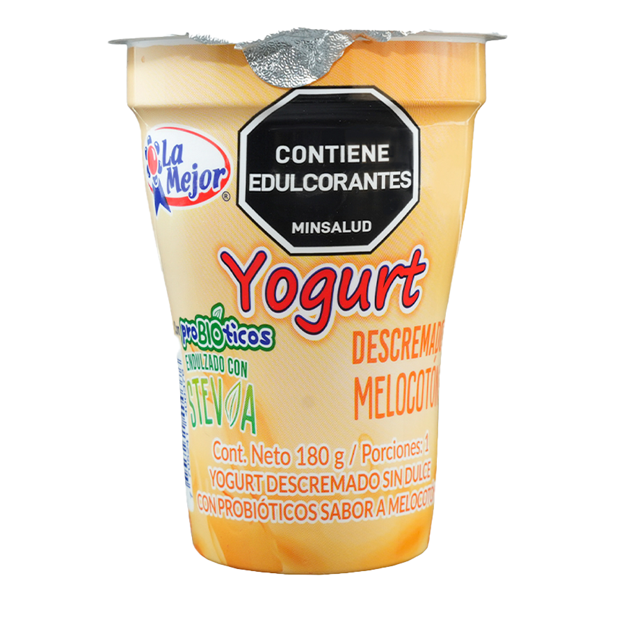 Yogurt Dietético Melocotón  180 ml