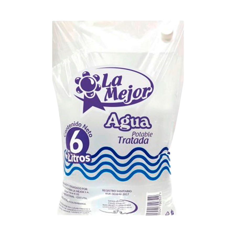 Agua Bolsa 6 Litros